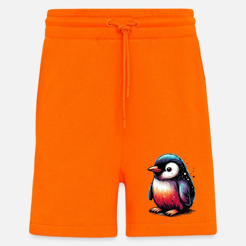 Pinguin - Shorts - made by SPREAD - SUNSET ORANGE