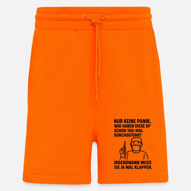 Operation Motivation - Shorts - made by SPREAD - SUNSET ORANGE