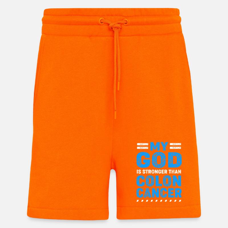 Darm Krebs Dickdarm - Shorts - made by SPREAD - SUNSET ORANGE