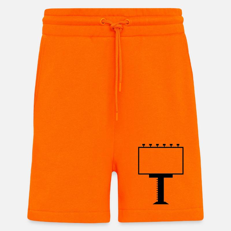 Werbetafel - Shorts - made by SPREAD - SUNSET ORANGE