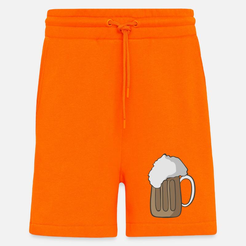 Bier - Shorts - made by SPREAD - SUNSET ORANGE