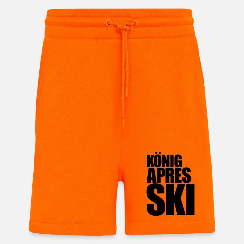 apres ski après-ski - Shorts - made by SPREAD - SUNSET ORANGE