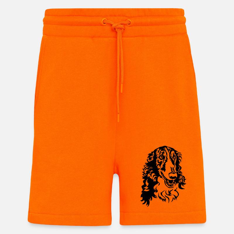 Barsoi Kopf - Shorts - made by SPREAD - SUNSET ORANGE