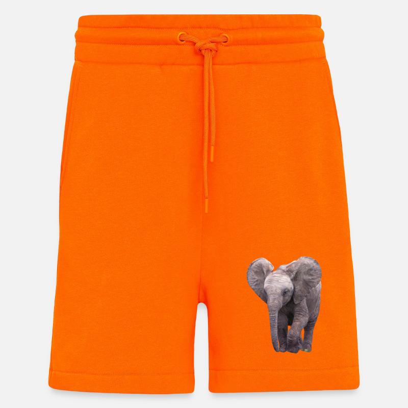 Elefäntchen - Shorts - made by SPREAD - SUNSET ORANGE