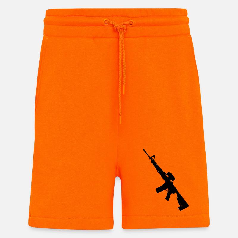 Colt c7 - Short bio décontracté fabriqué en UE - SUNSET ORANGE