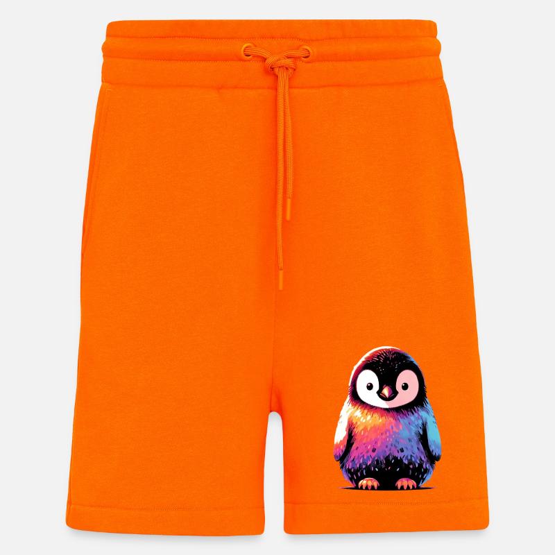 Pingouin - Short bio décontracté fabriqué en UE - SUNSET ORANGE