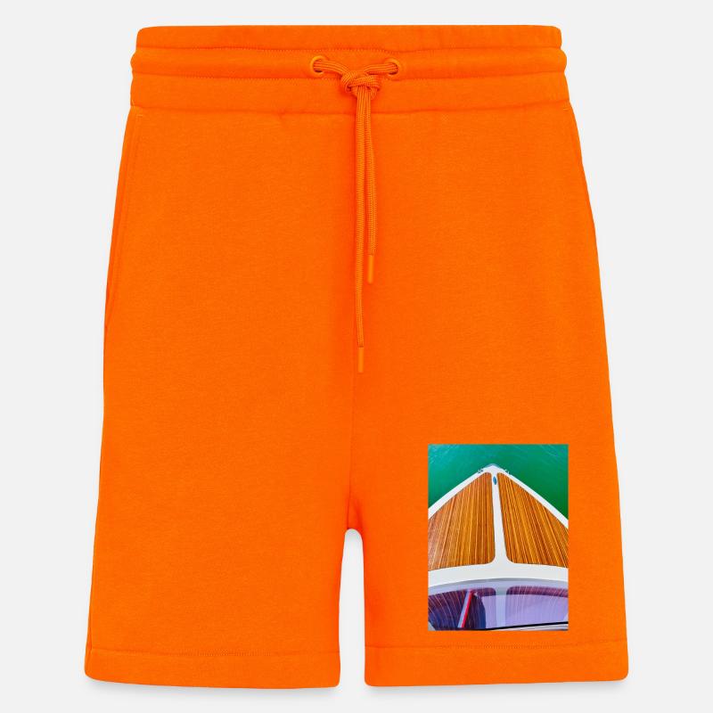 Motorboot - Shorts - made by SPREAD - SUNSET ORANGE