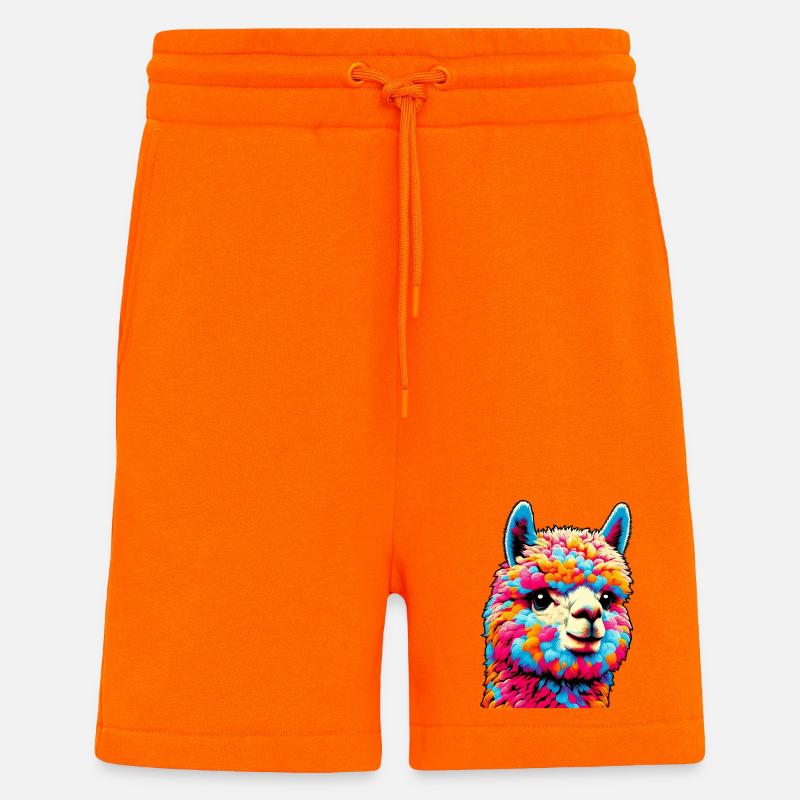 Alpaka - Shorts - made by SPREAD - SUNSET ORANGE