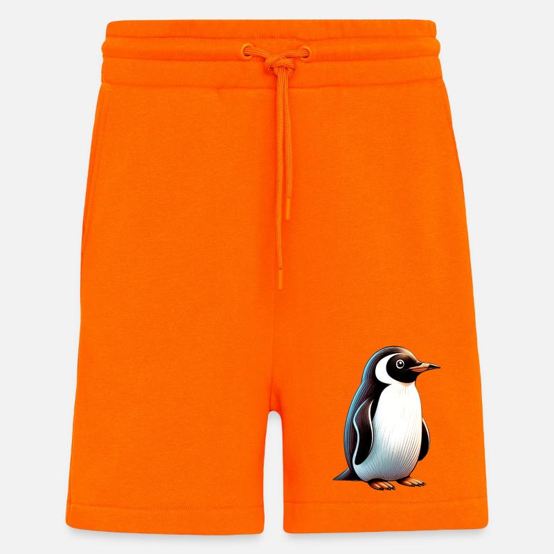 Pinguin - Shorts - made by SPREAD - SUNSET ORANGE