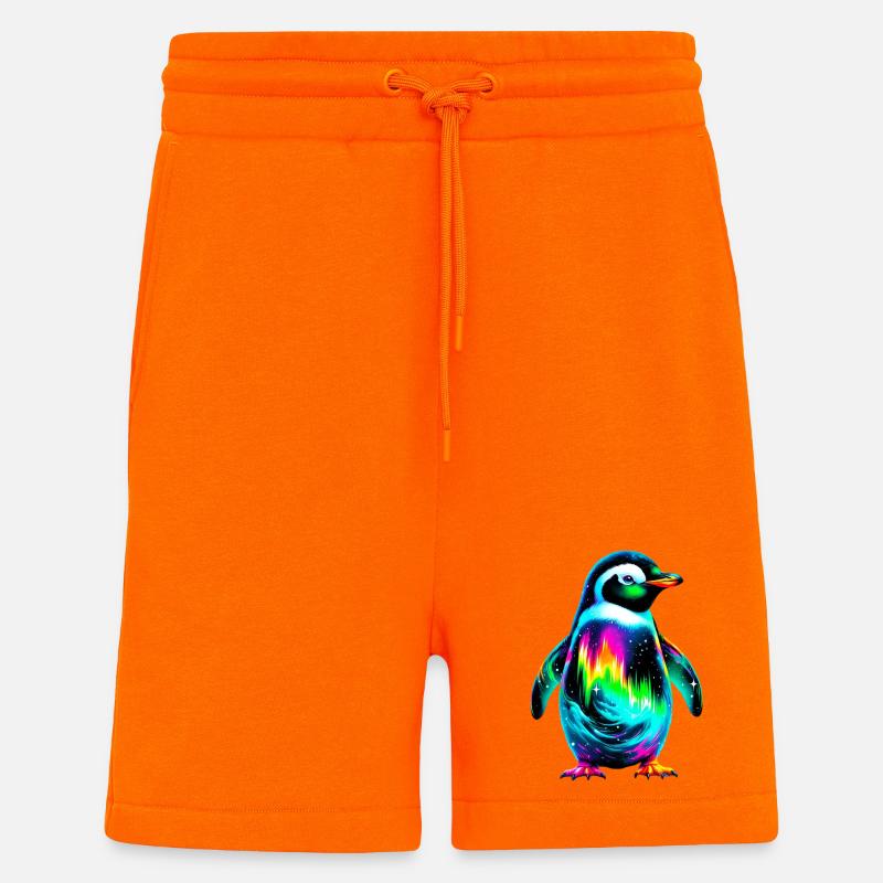 Pingouin - Short bio décontracté fabriqué en UE - SUNSET ORANGE