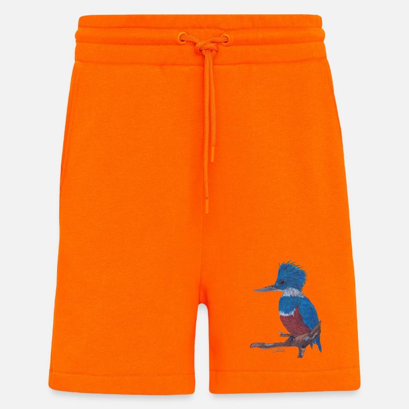 Ein charismatischer Eisvogel. - Shorts - made by SPREAD - SUNSET ORANGE