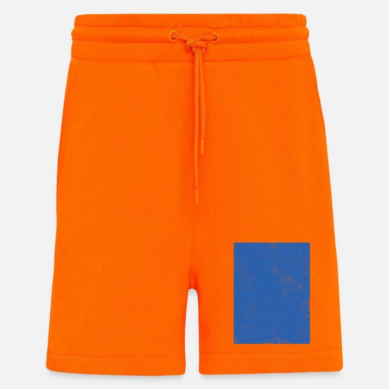 Einfacher blauer Farbverlauf Design - Shorts - made by SPREAD - SUNSET ORANGE