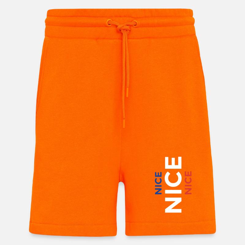 The cool Nice souvenir - Shorts - made by SPREAD - SUNSET ORANGE