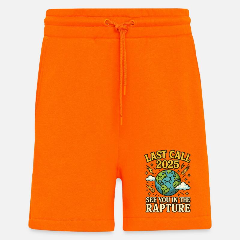 Letzter Aufruf 2025 - Shorts - made by SPREAD - SUNSET ORANGE