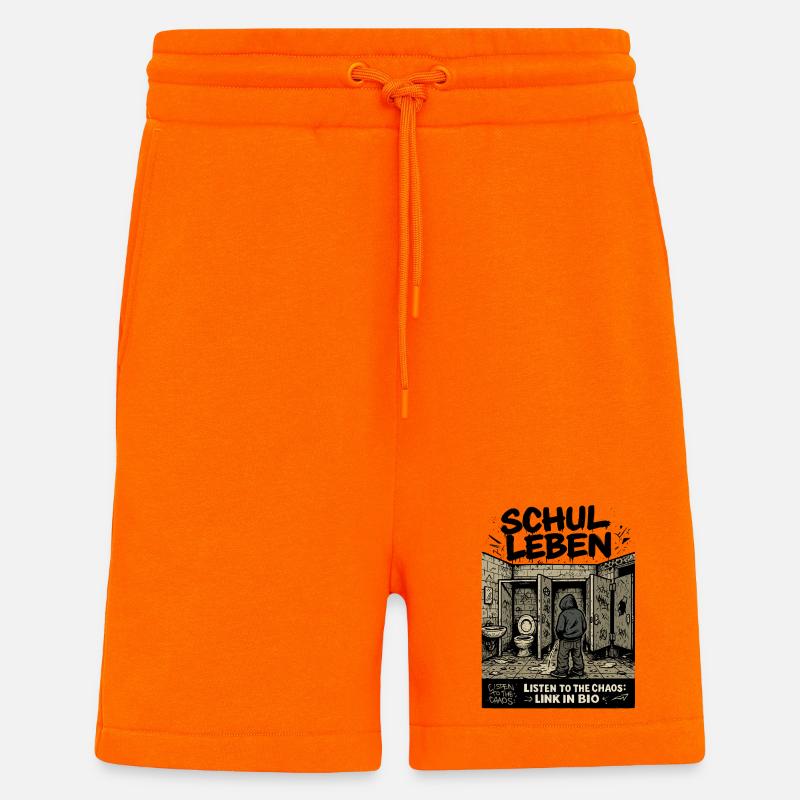 Schulleben - Shorts - made by SPREAD - SUNSET ORANGE