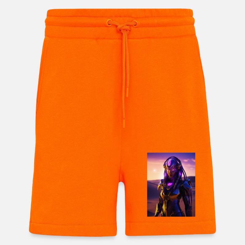 Serqet – Wächterin des Giftes - Shorts - made by SPREAD - SUNSET ORANGE