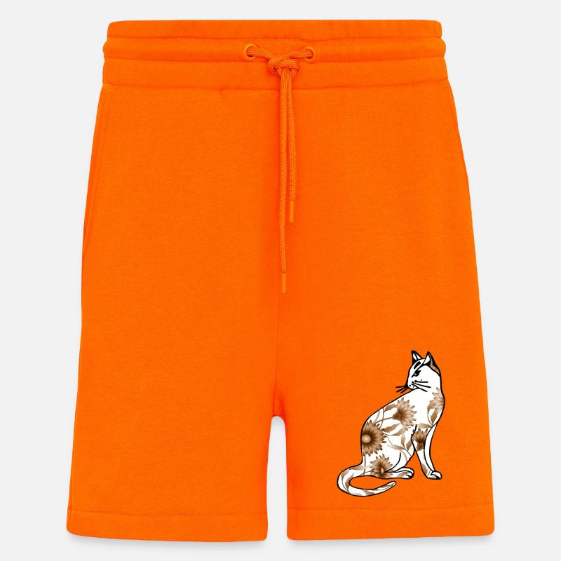 Katze - Shorts - made by SPREAD - SUNSET ORANGE
