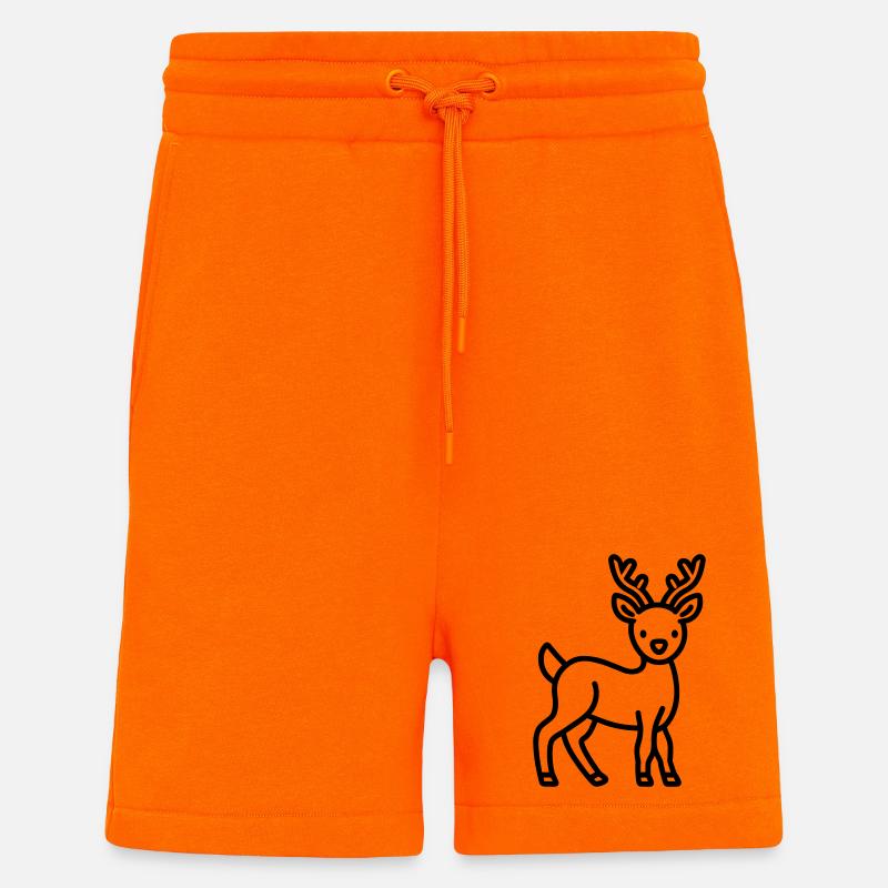 Hirsch - Shorts - made by SPREAD - SUNSET ORANGE