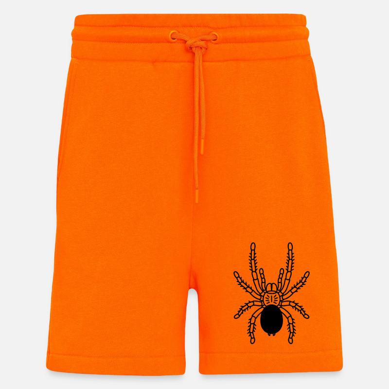 tarantula tarantula - Shorts - made by SPREAD - SUNSET ORANGE