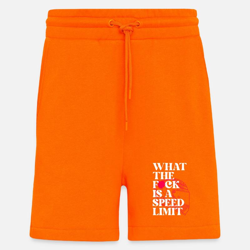 Auto - Shorts - made by SPREAD - SUNSET ORANGE