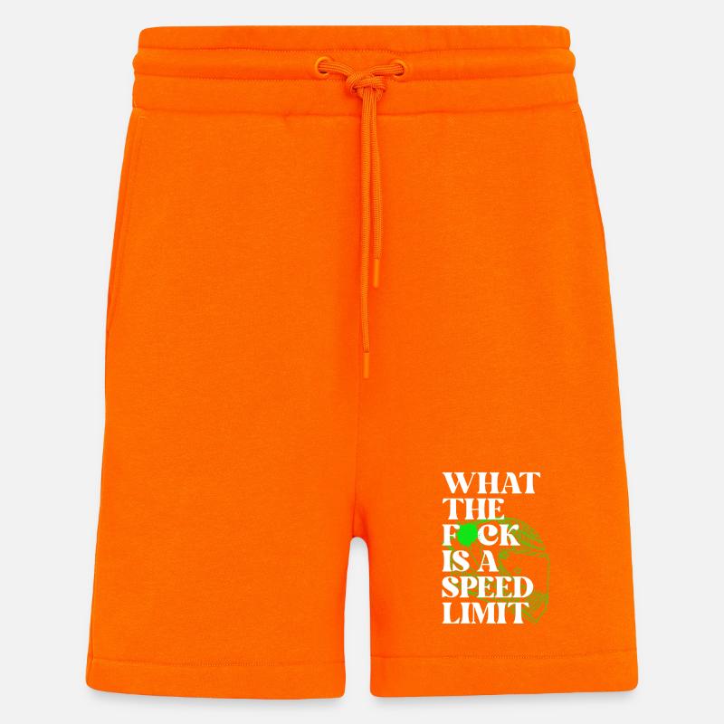 Car - Shorts - made by SPREAD - SUNSET ORANGE