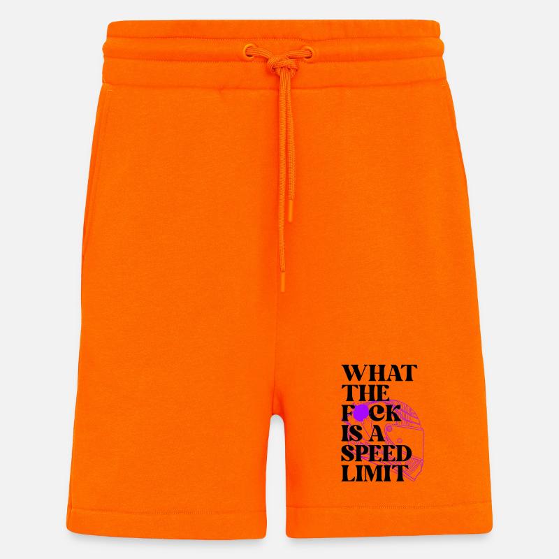 Car - Shorts - made by SPREAD - SUNSET ORANGE