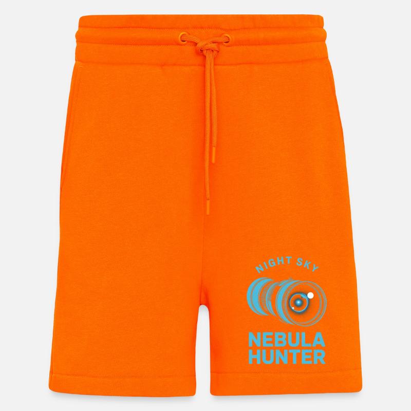 Nebula Hunter Nachthimmel - Shorts - made by SPREAD - SUNSET ORANGE