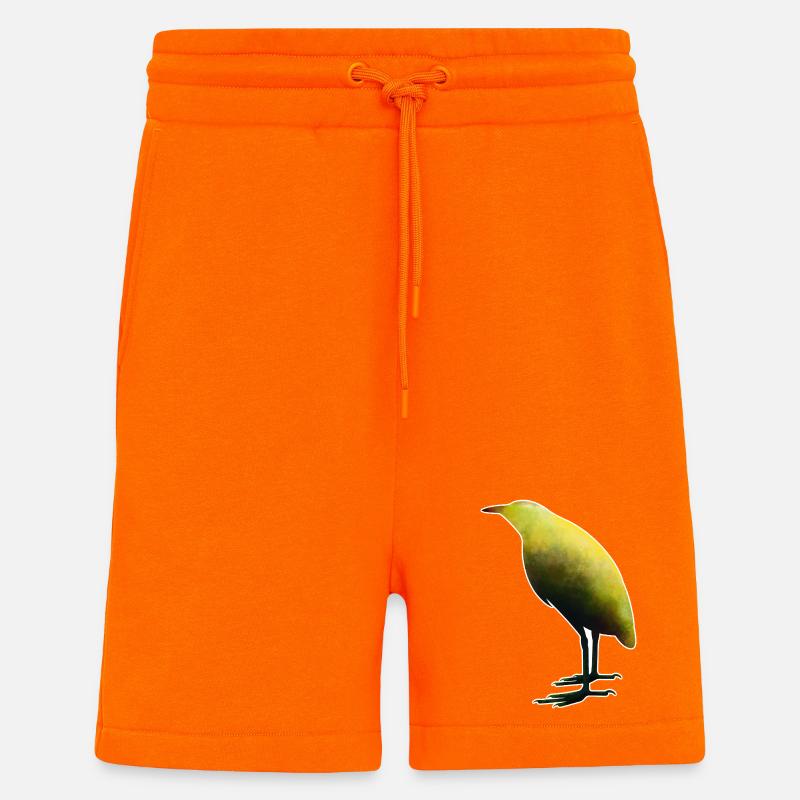 Bittern.1 - Short bio décontracté fabriqué en UE - SUNSET ORANGE