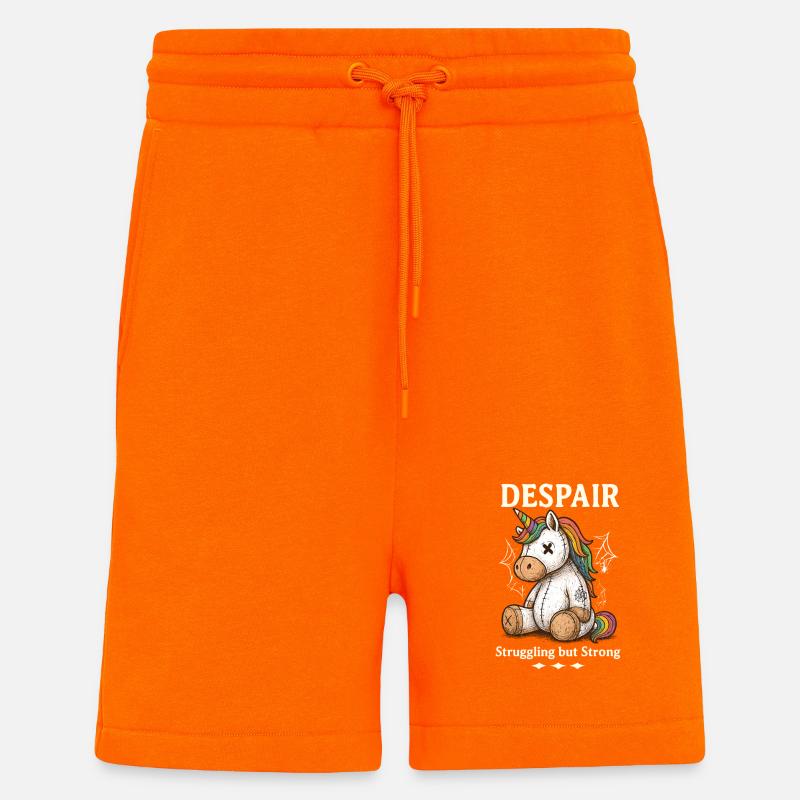 Despair - Shorts - made by SPREAD - SUNSET ORANGE
