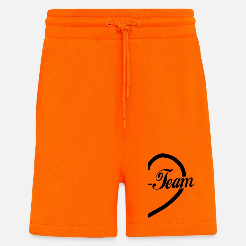 Team-Herz - Shorts - made by SPREAD - SUNSET ORANGE