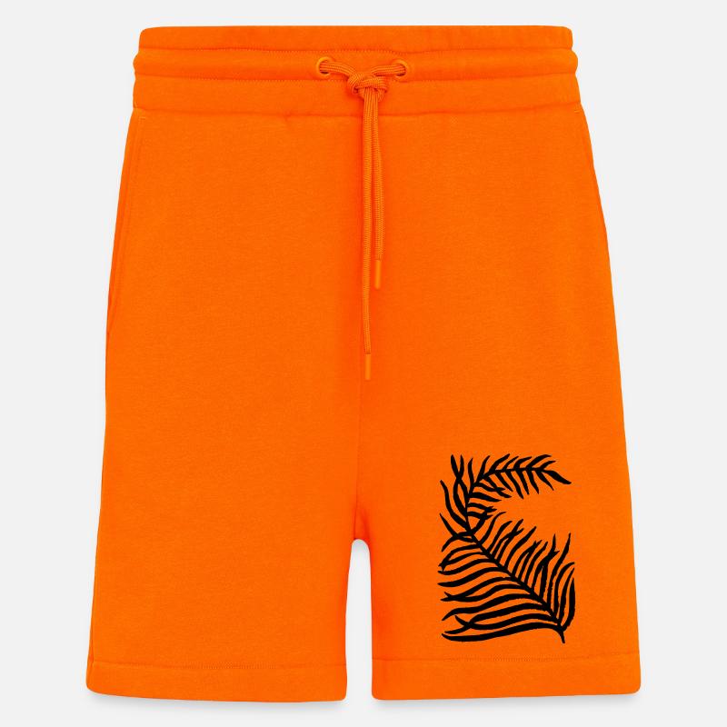 Planter - Short bio décontracté fabriqué en UE - SUNSET ORANGE