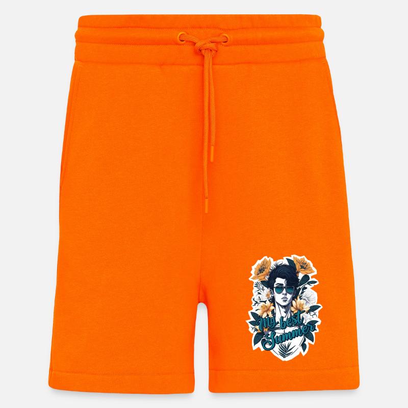 My best summer - Shorts - made by SPREAD - SUNSET ORANGE