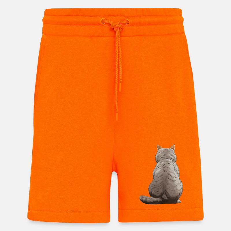 Britisch Kurzhaar Katze - Shorts - made by SPREAD - SUNSET ORANGE