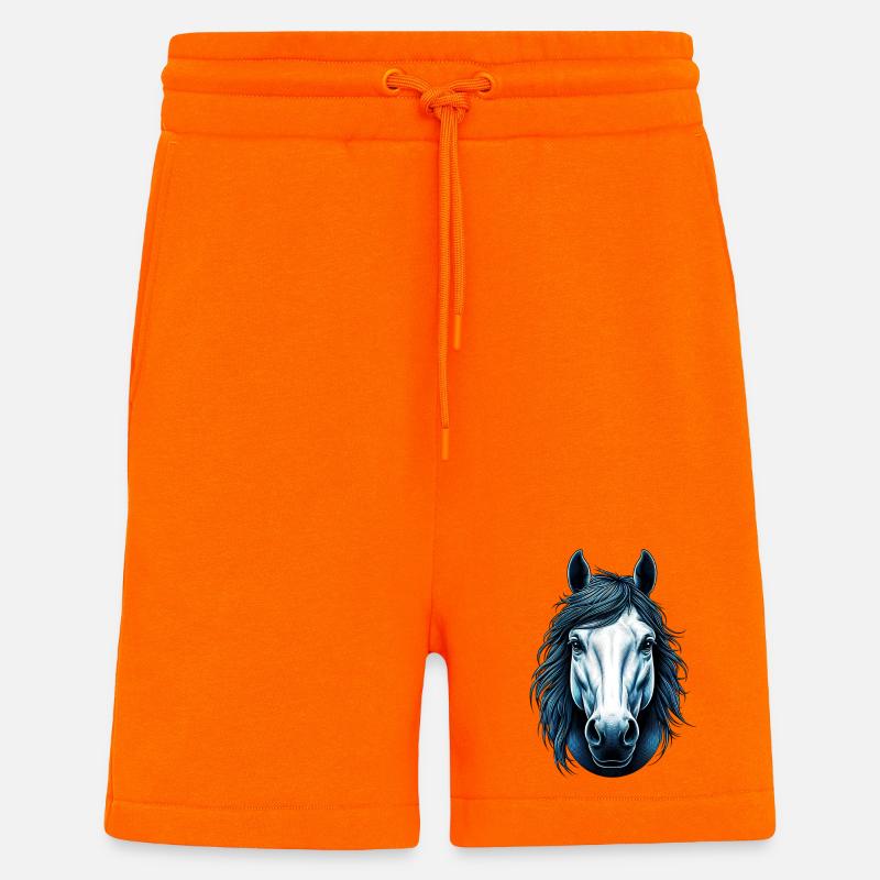 Pferd - Shorts - made by SPREAD - SUNSET ORANGE