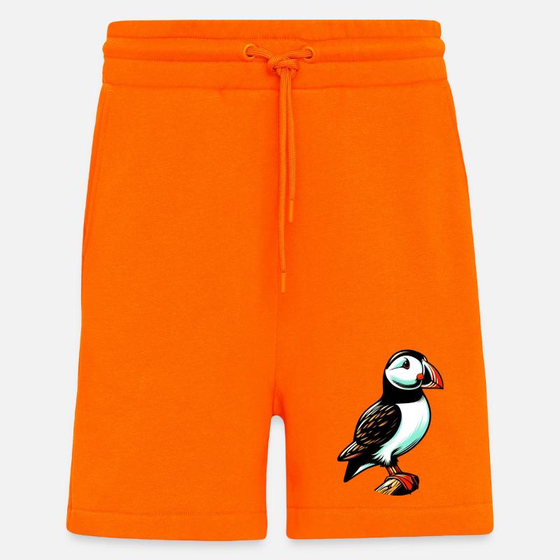Papageitaucher - Shorts - made by SPREAD - SUNSET ORANGE