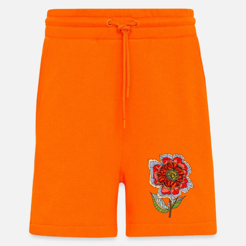 Blume - Shorts - made by SPREAD - SUNSET ORANGE