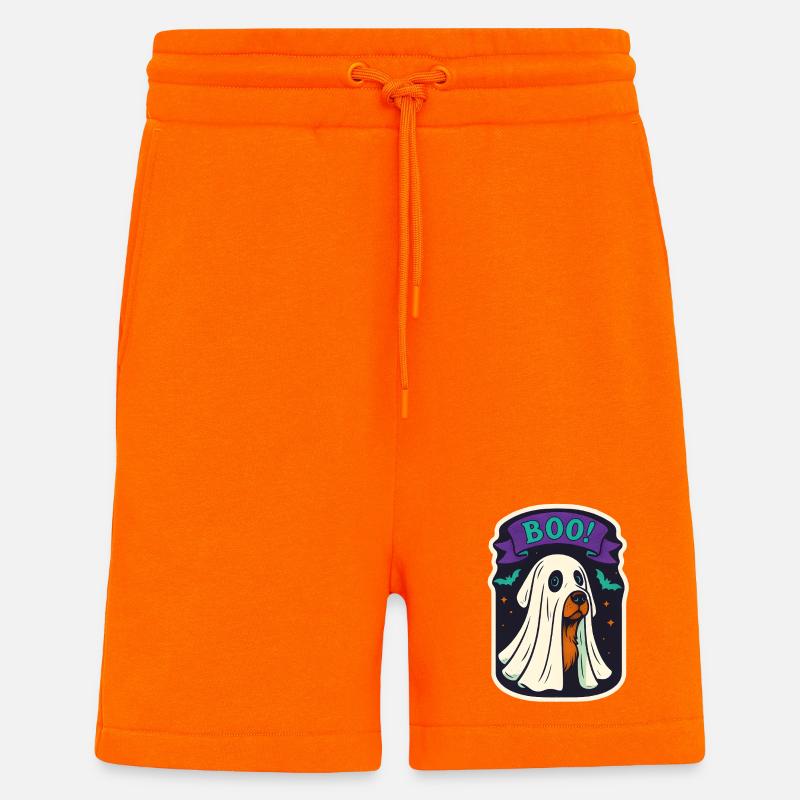Boo! - Shorts - made by SPREAD - SUNSET ORANGE