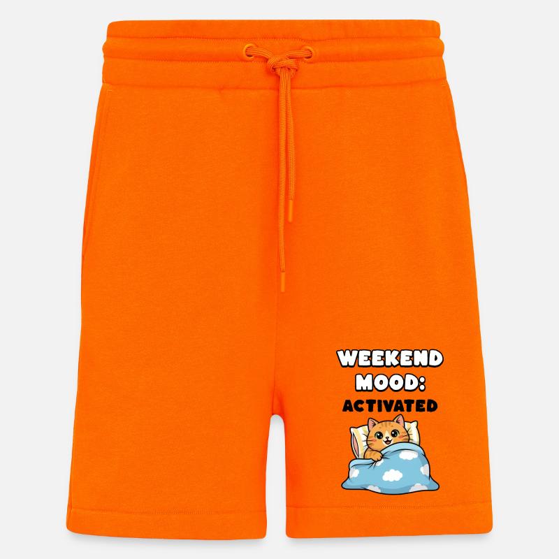 weekend mood - Shorts - made by SPREAD - SUNSET ORANGE
