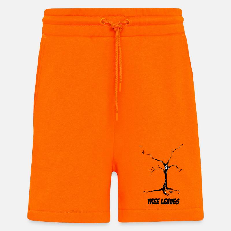 Tree - Shorts - made by SPREAD - SUNSET ORANGE