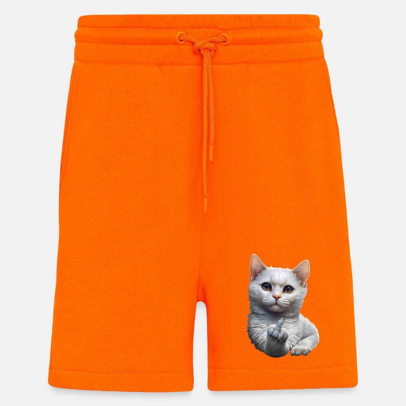 Katze - Shorts - made by SPREAD - SUNSET ORANGE