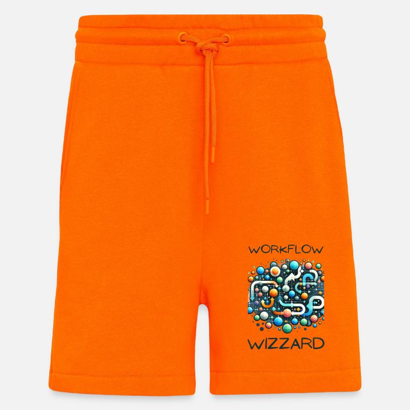 Workflow Wizzard - Shorts - made by SPREAD - SUNSET ORANGE
