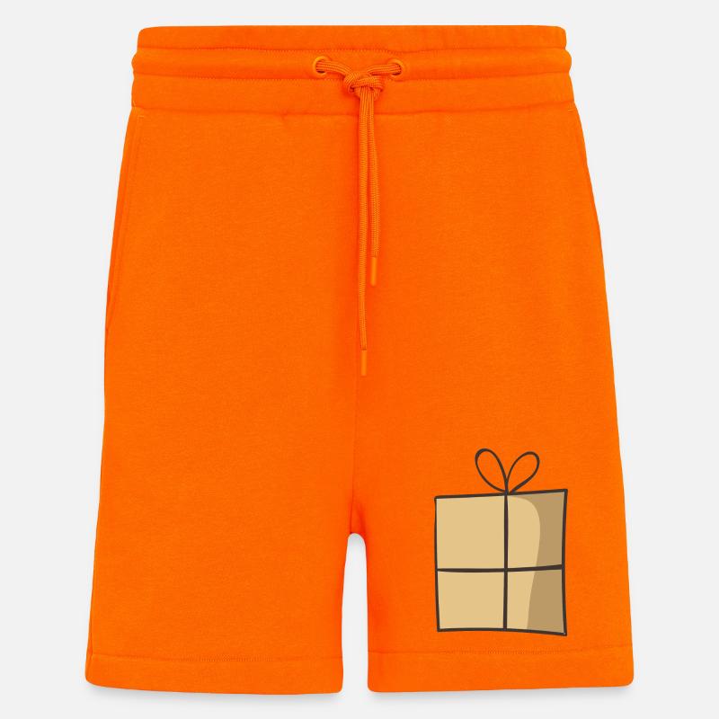 present 3 - Shorts - made by SPREAD - SUNSET ORANGE