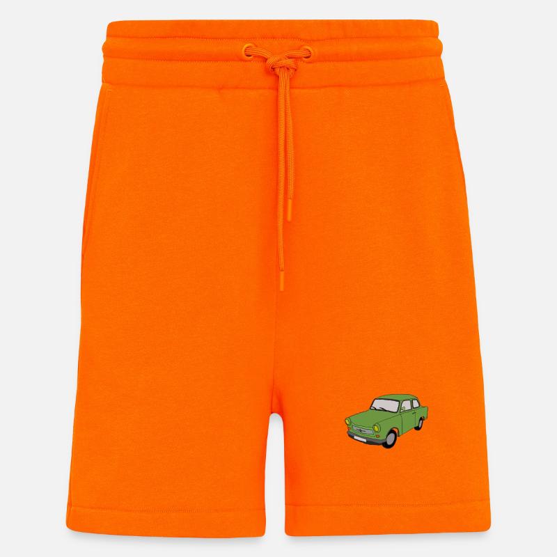 Trabbi DDR - Shorts - made by SPREAD - SUNSET ORANGE