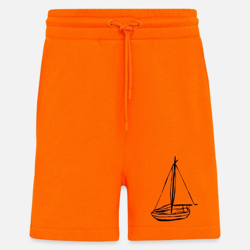 Boot - Shorts - made by SPREAD - SUNSET ORANGE