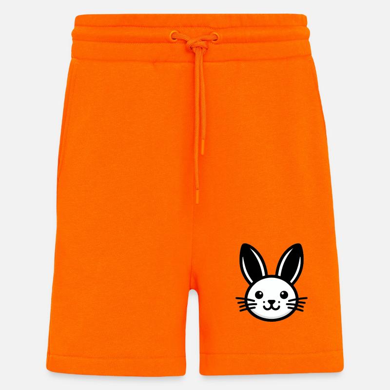 Rabbit Bunny Bunny - Shorts - made by SPREAD - SUNSET ORANGE