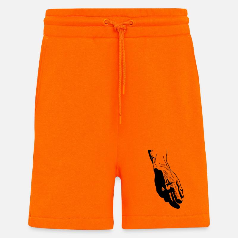David - Shorts - made by SPREAD - SUNSET ORANGE