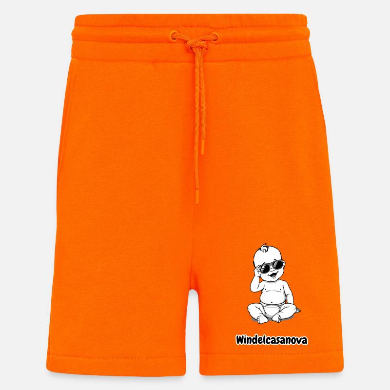 Windel Casanova - Shorts - made by SPREAD - SUNSET ORANGE