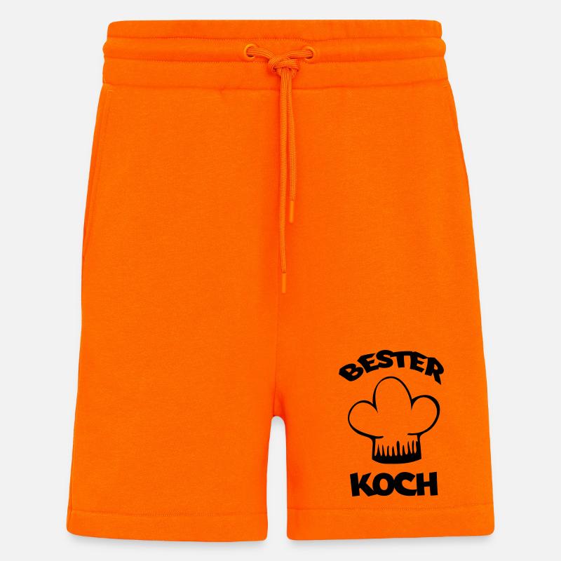 Bester Koch - Shorts - made by SPREAD - SUNSET ORANGE