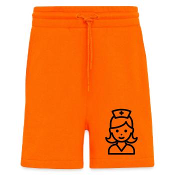 infirmière - Short bio décontracté fabriqué en UE - SUNSET ORANGE - Devant