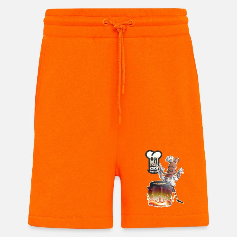 Kochwurst - Shorts - made by SPREAD - SUNSET ORANGE